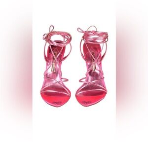 Sophia Webster Elegant Pink Strappy Sandals 7.5